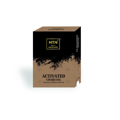 Picture of NTN Activated Charcoal Handmade Luxurious Bathing Bar Soap - 120gm 