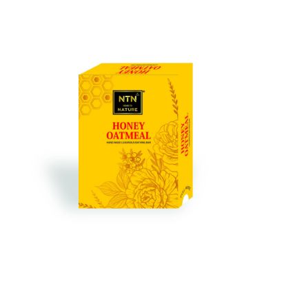 Picture of NTN Honey Oatmeal Hand Made Luxurious Bathing Bar - 120gm