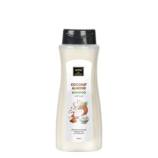 NTN Coconut Almond Shampoo With Curd - 400ml