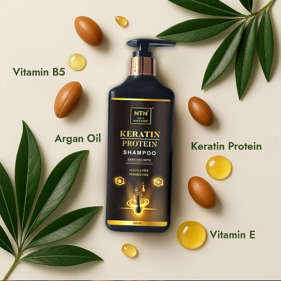 Picture of NTN Keratin Protein Hair Shampoo 300ml